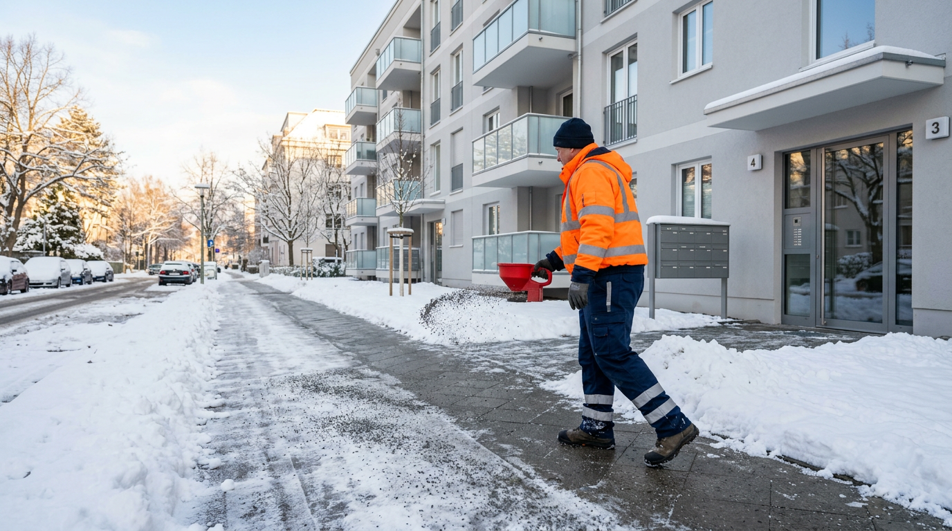 Winterdienst in Berlin: Räum- und Streupflicht, Zeiten und Haftung